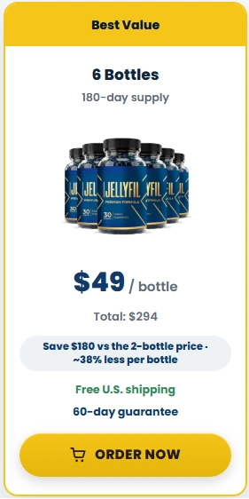 Jellyfil Price 6 bottle
